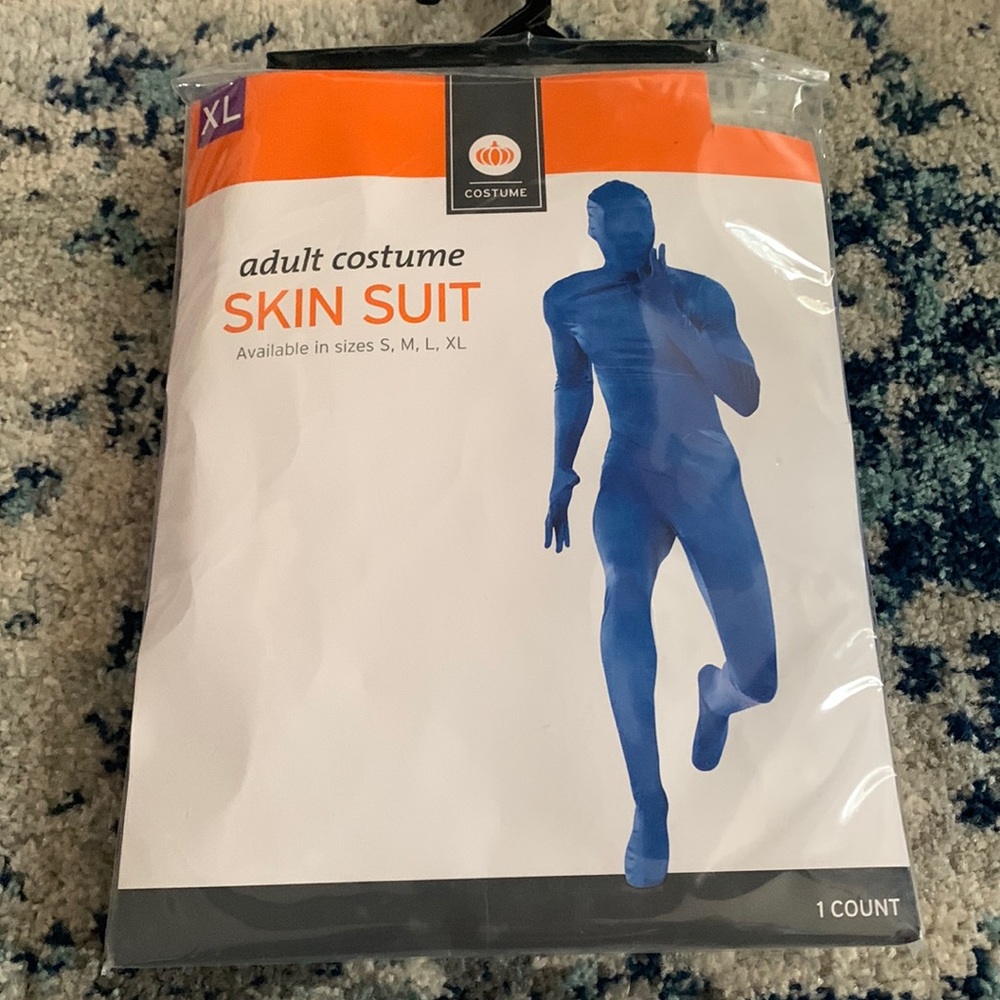 Blue Skin Suit
